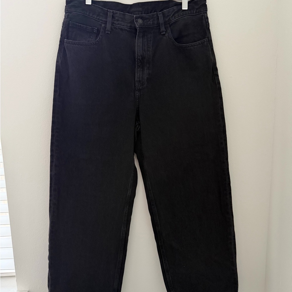 Uniqlo Men's Black Jeans 32x28